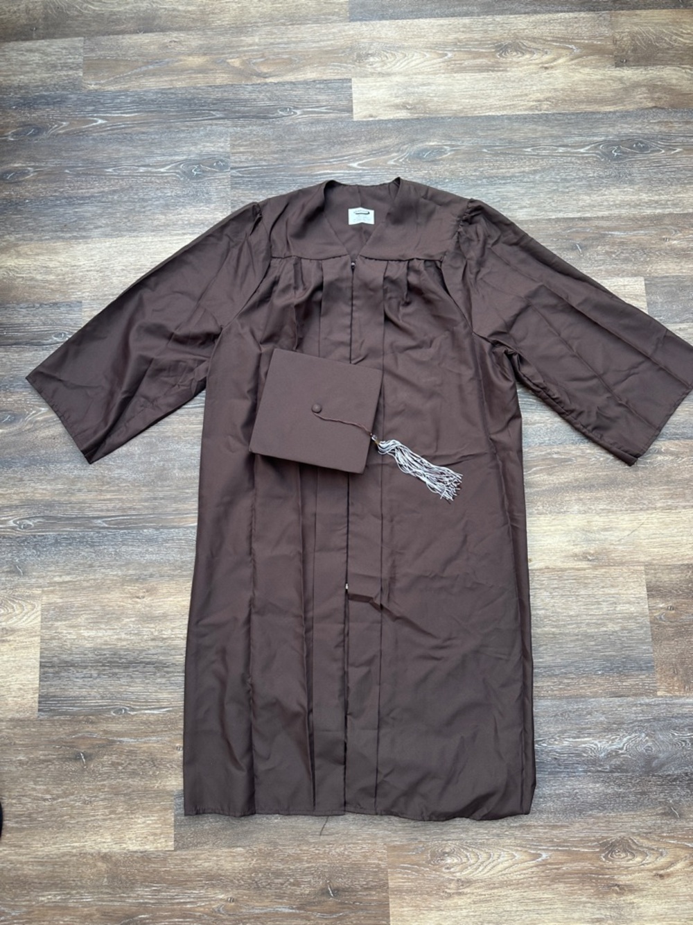 Jostens Brown Graduation Cap & Gown